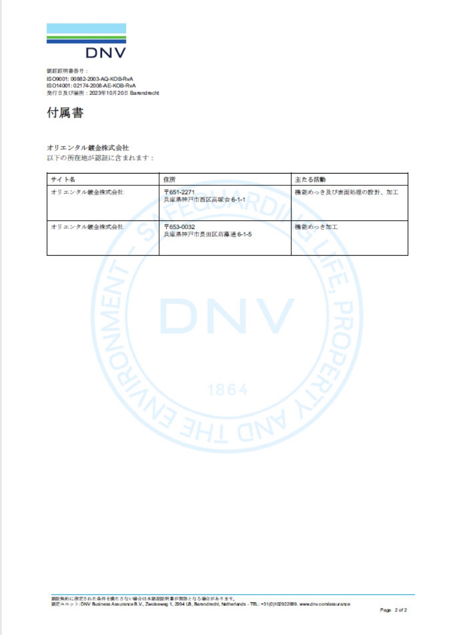 Policy 経営方針